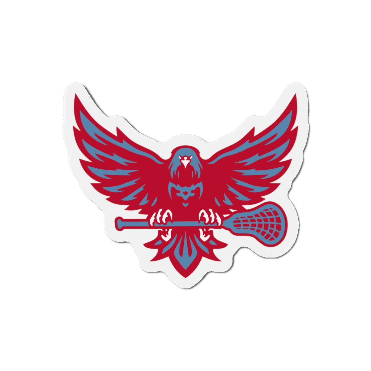 Crystal City Skyhawks Die-Cut Magnet