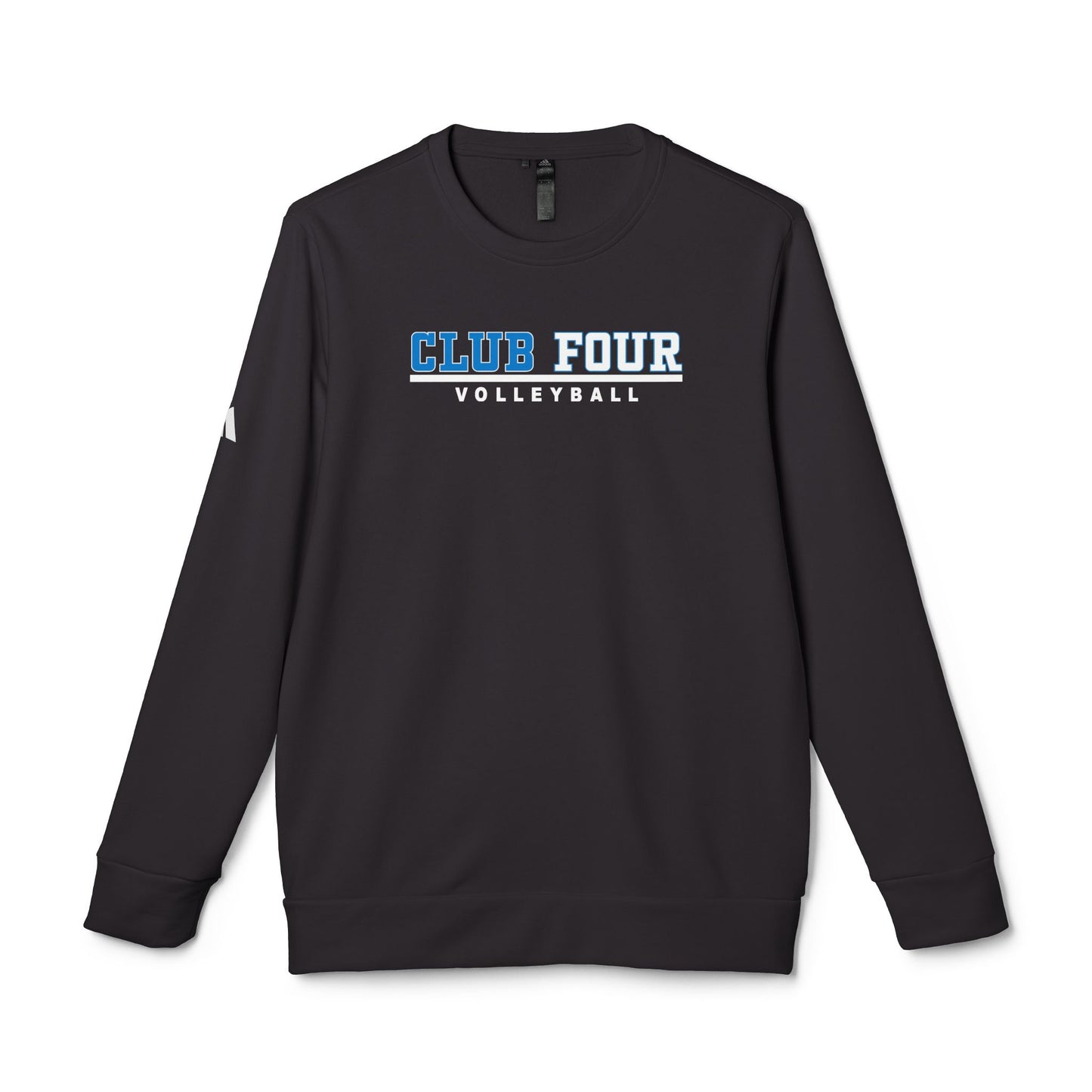 Adult Club Four Volleyball Adidas Fleece Crewneck Sweatshirt