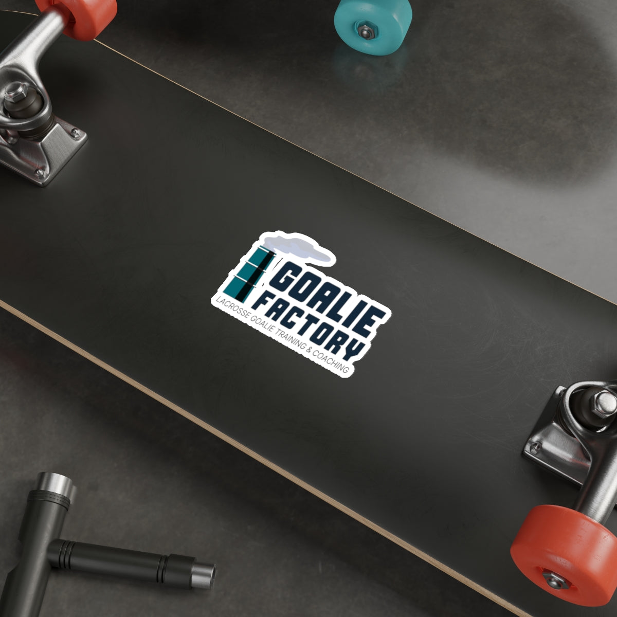 Goalie Factory Die-Cut Sticker