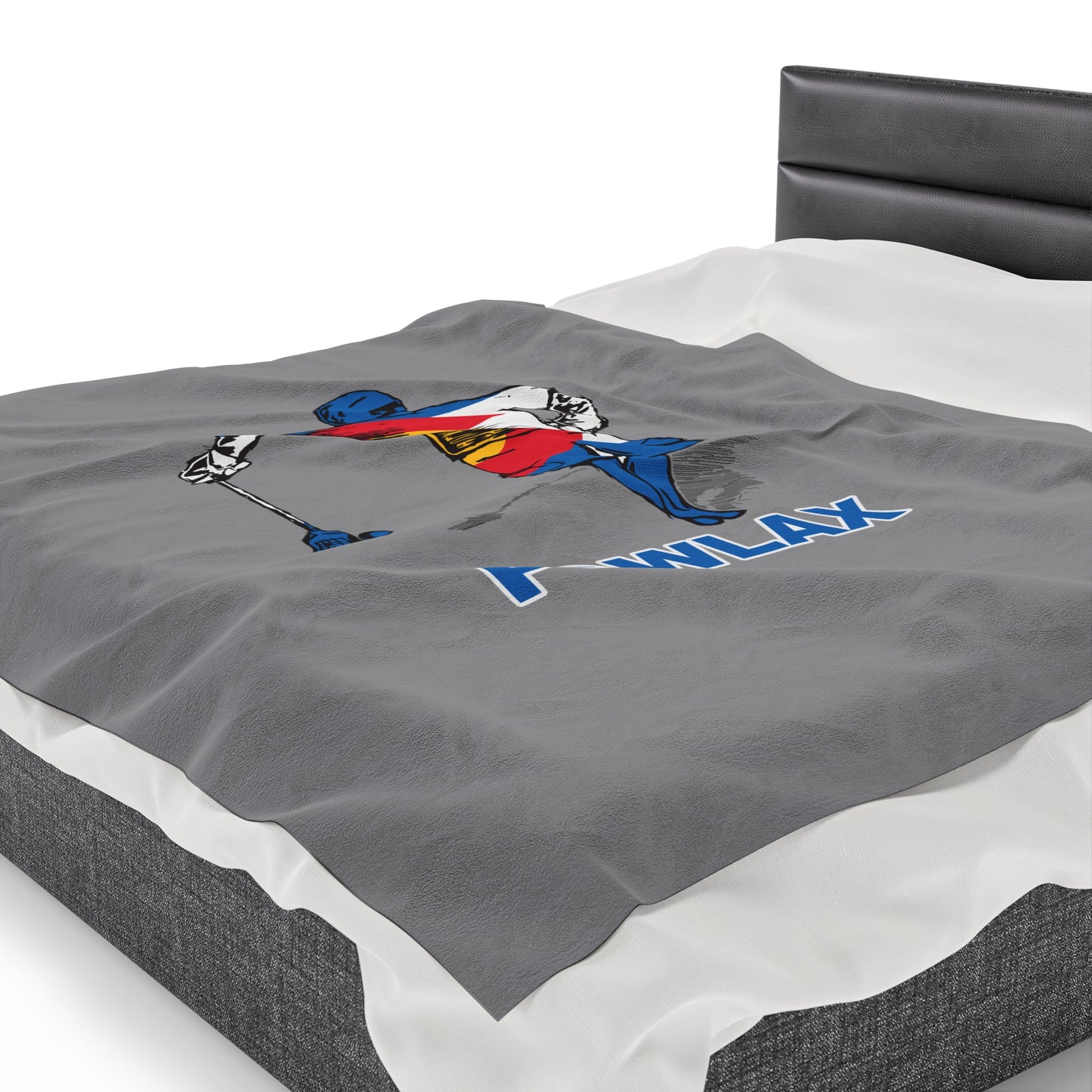 POWLAX Velveteen Plush Blanket