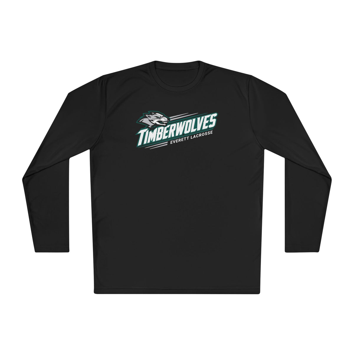 Adult Everett Timberwolves Sport-Tek Performance Long Sleeve Shirt