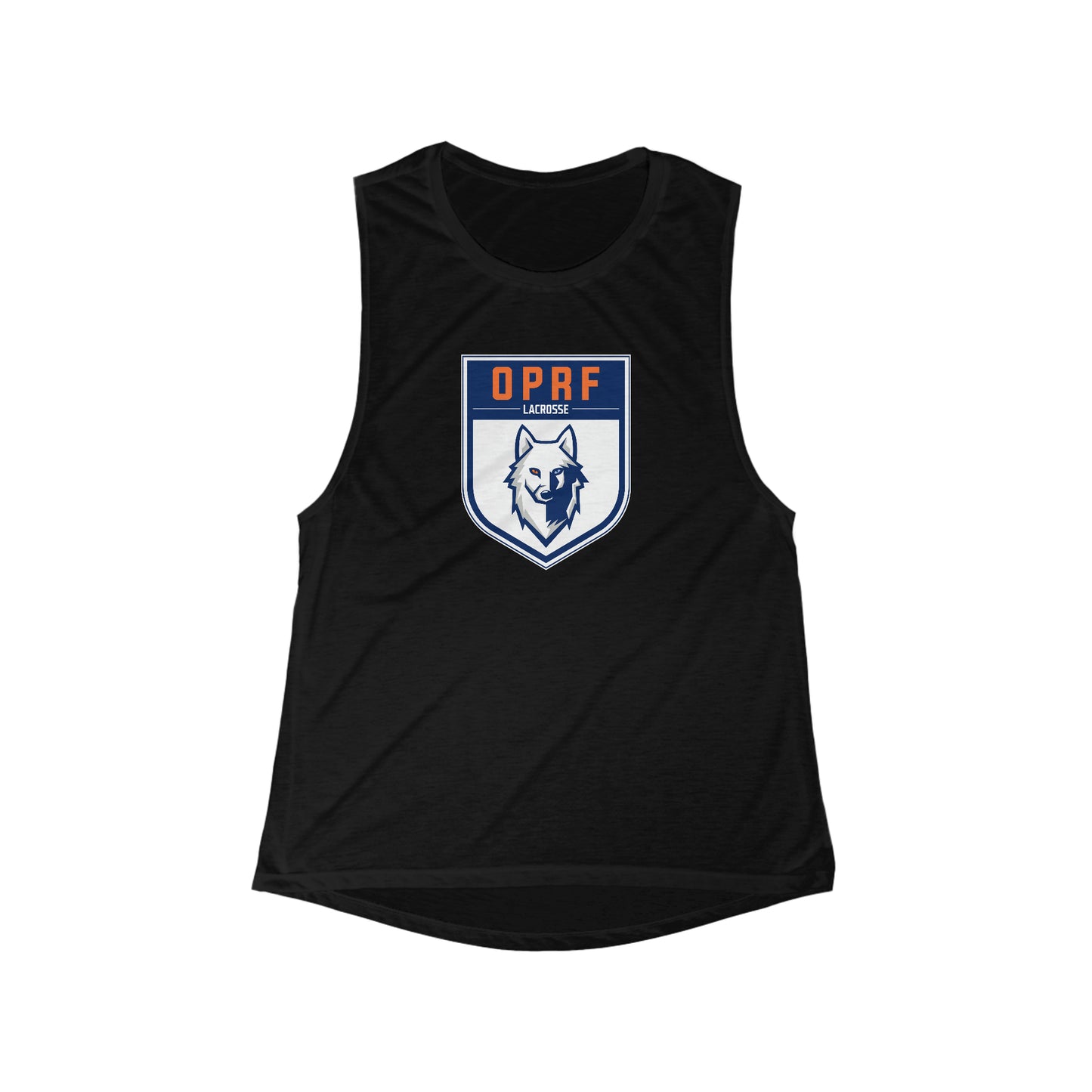 Women's OPRF Lacrosse Bella + Canvas Flowy Scoop Sport Tank
