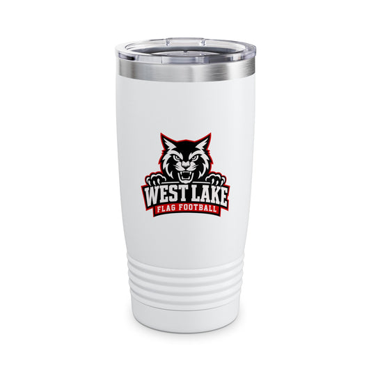West Lake Flag Football Ringneck Tumbler (20oz)