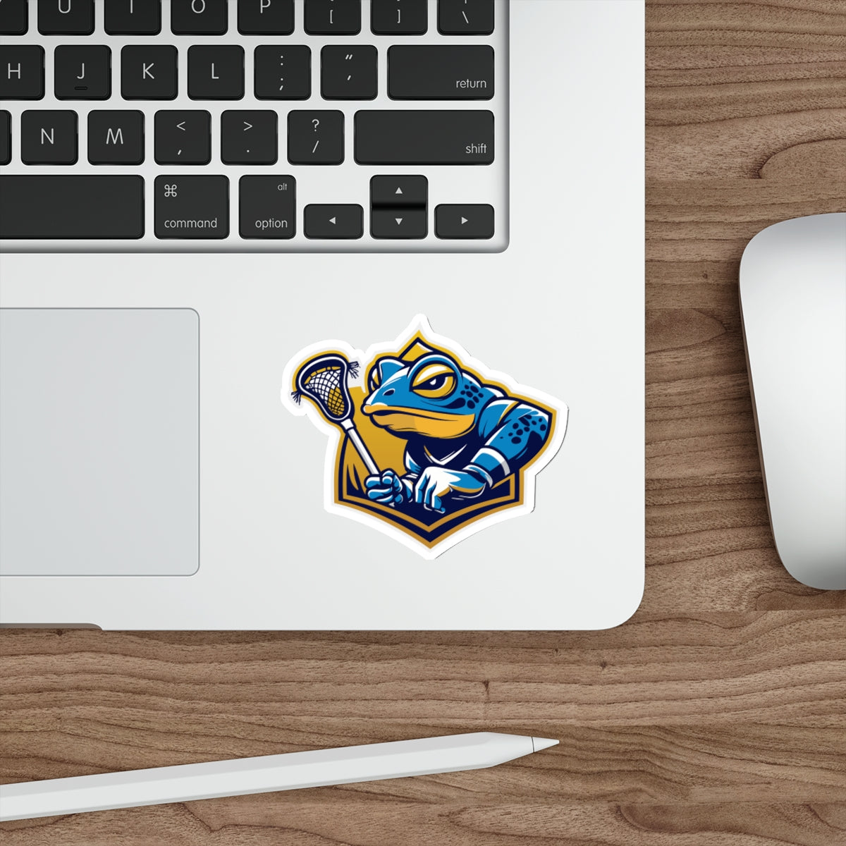 Country Toads Lacrosse Die-Cut Sticker
