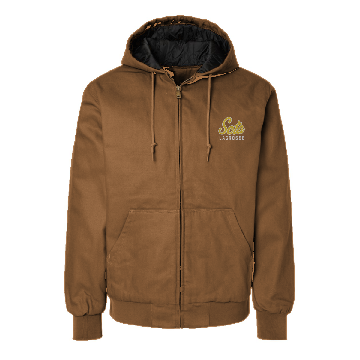 Adult Minnesota Lacrosse Canvas Insulated Workwear Jacket