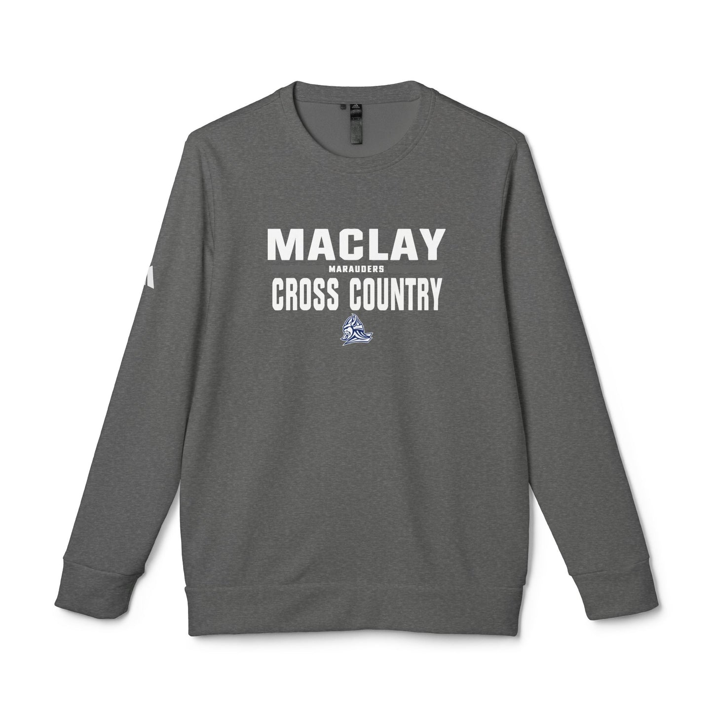 Adult Maclay Cross Country Adidas Fleece Crewneck Sweatshirt