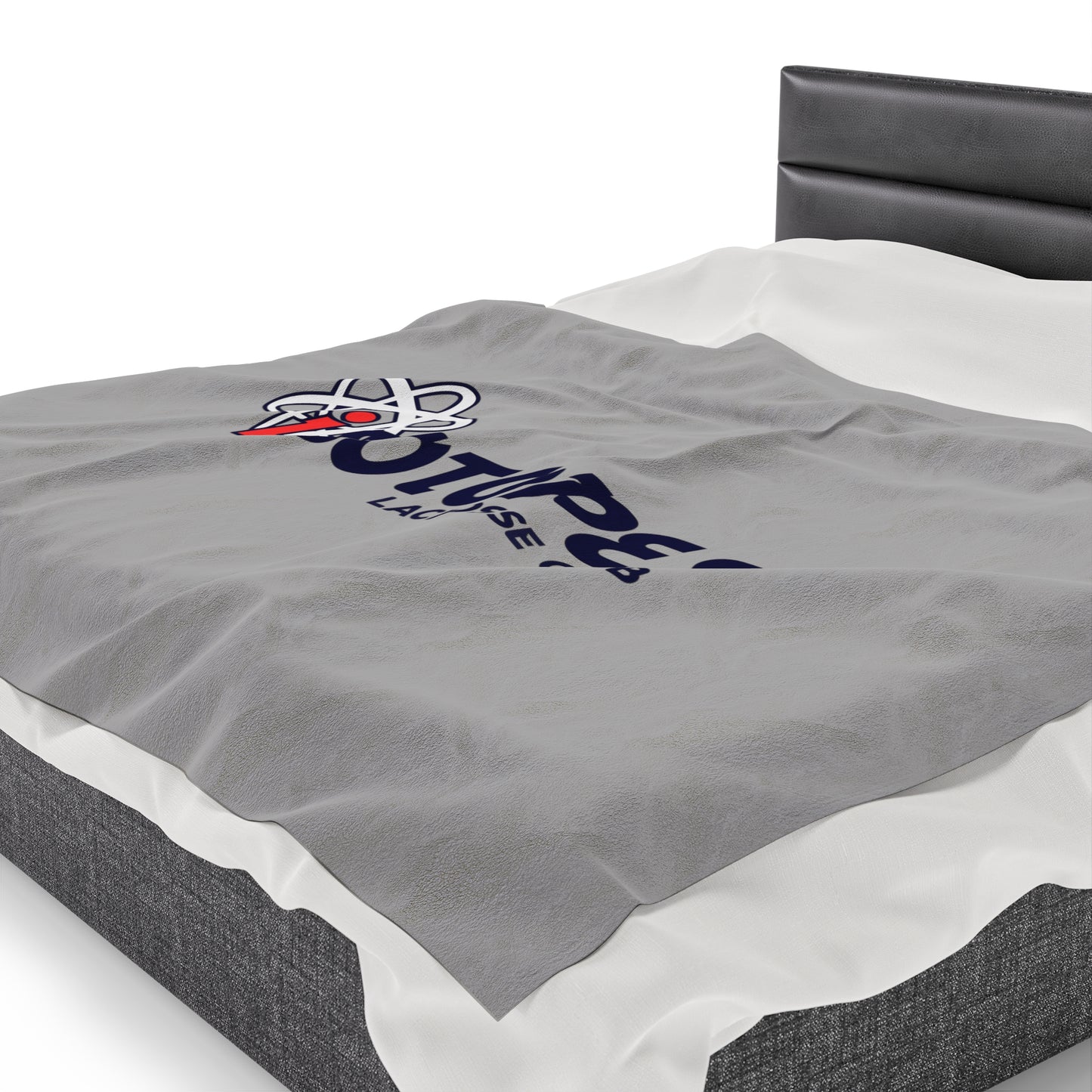 Isotopes Lacrosse Velveteen Plush Blanket