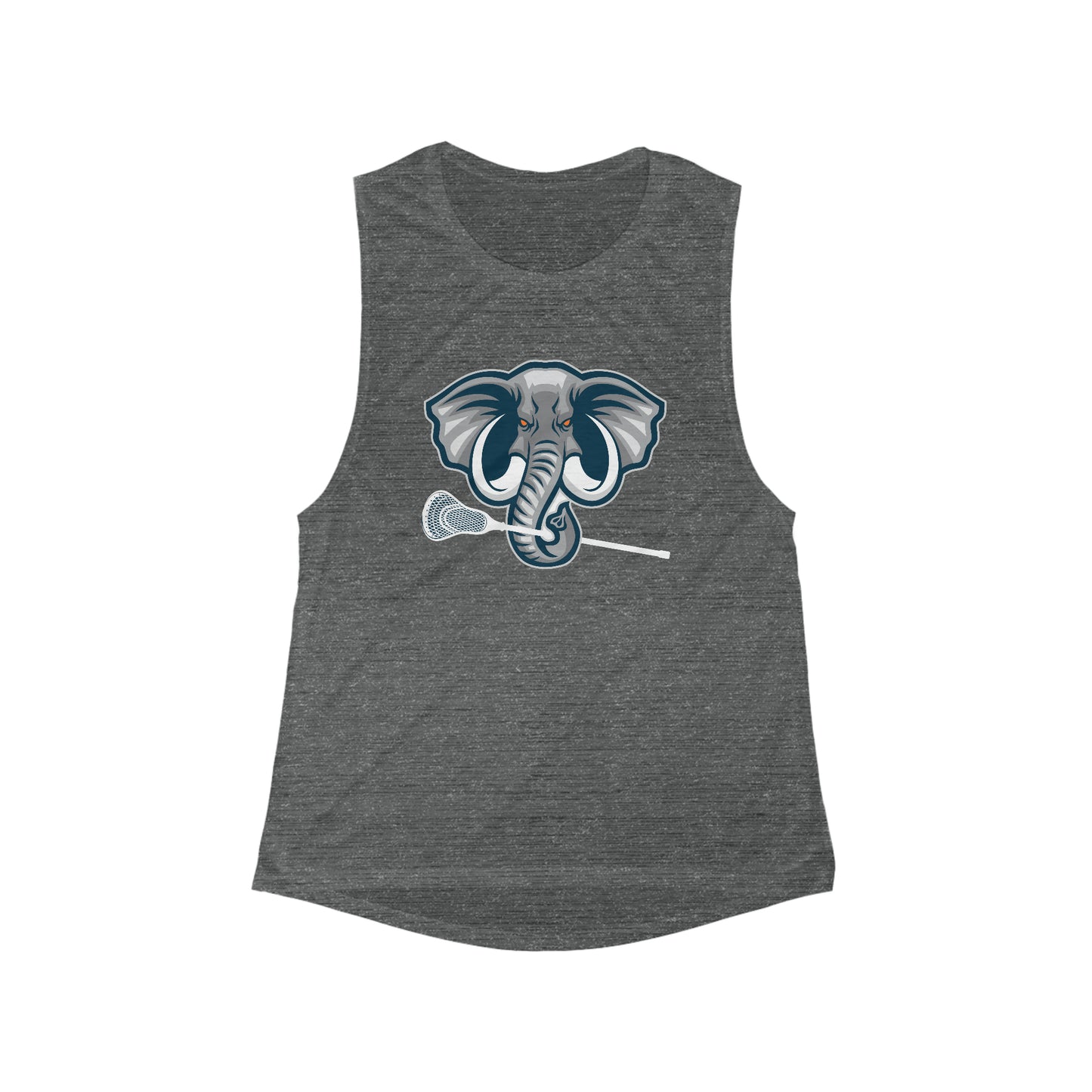 Women's CSUF Lacrosse Bella + Canvas Flowy Scoop Sport Tank