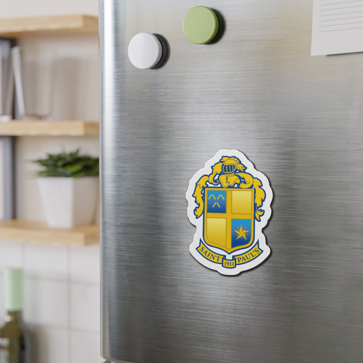 Saint Paul's School Die-Cut Magnet