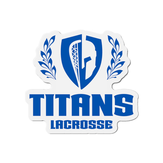SW Titans Lacrosse Die-Cut Magnet