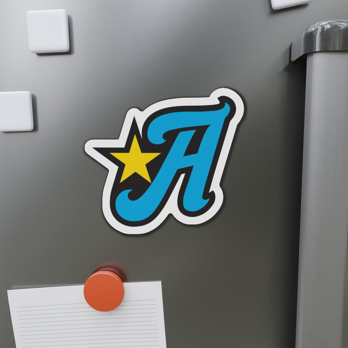 LA Alliance Lacrosse Die-Cut Magnet