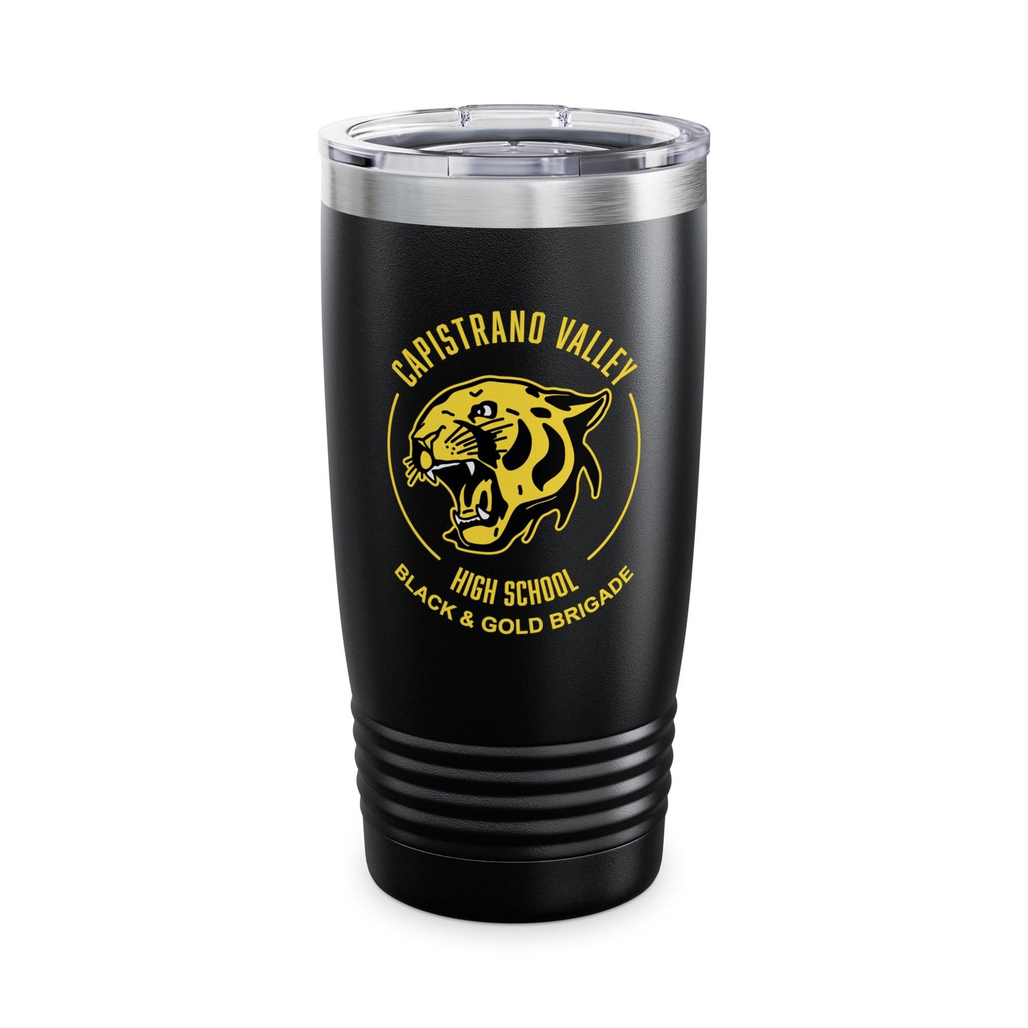Black & Gold Brigade Ringneck Tumbler (20oz)