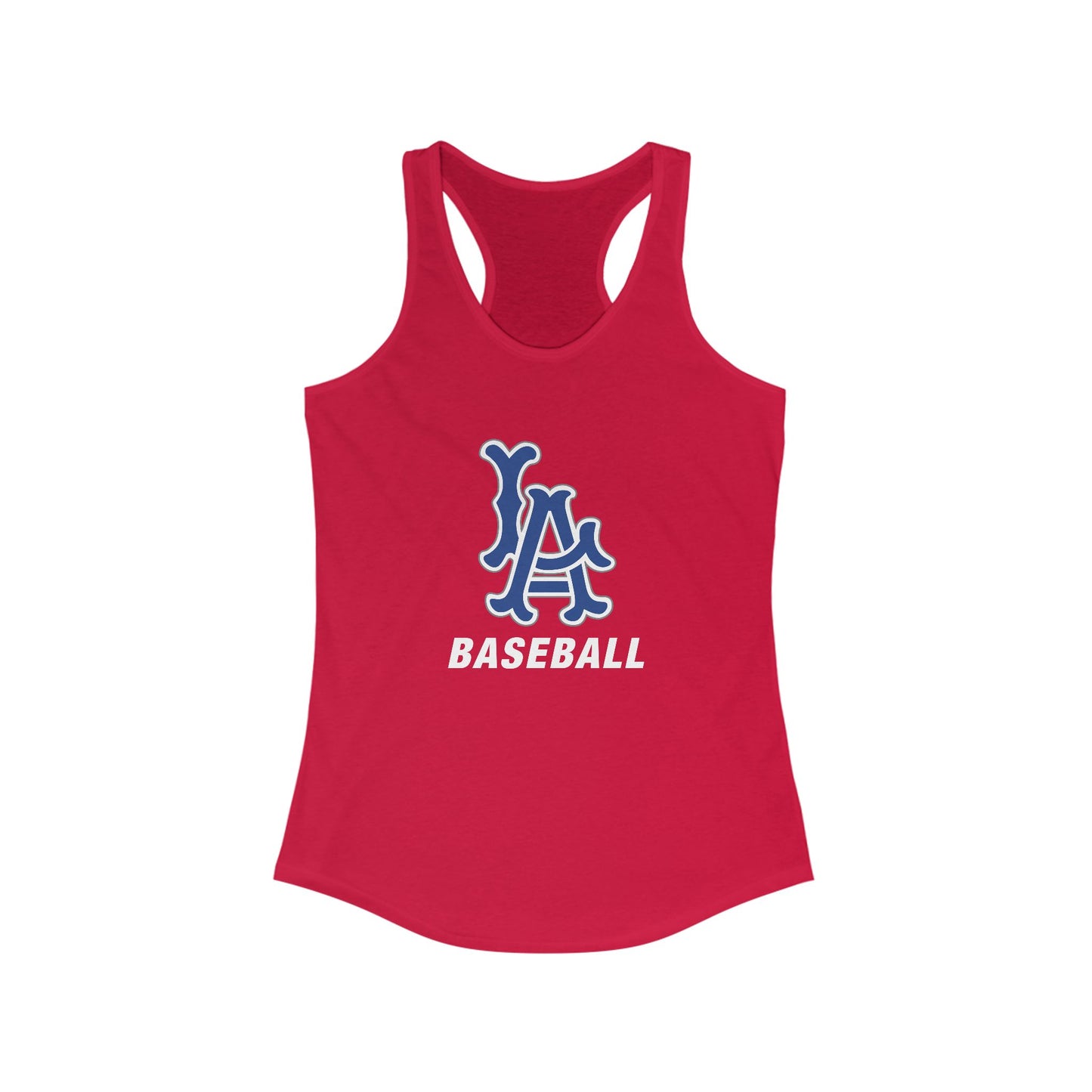 Women's Los Alamitos Baseball Next Level Racerback Tank