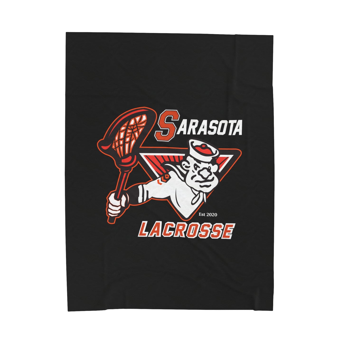 Sailors Lax Velveteen Plush Blanket