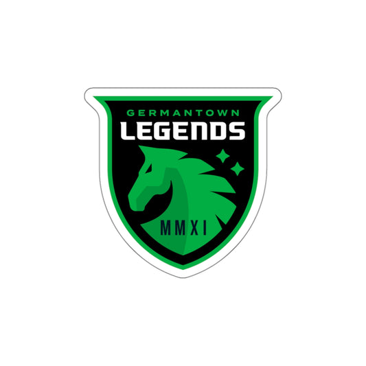 Germantown Legends Die Cut Stickers