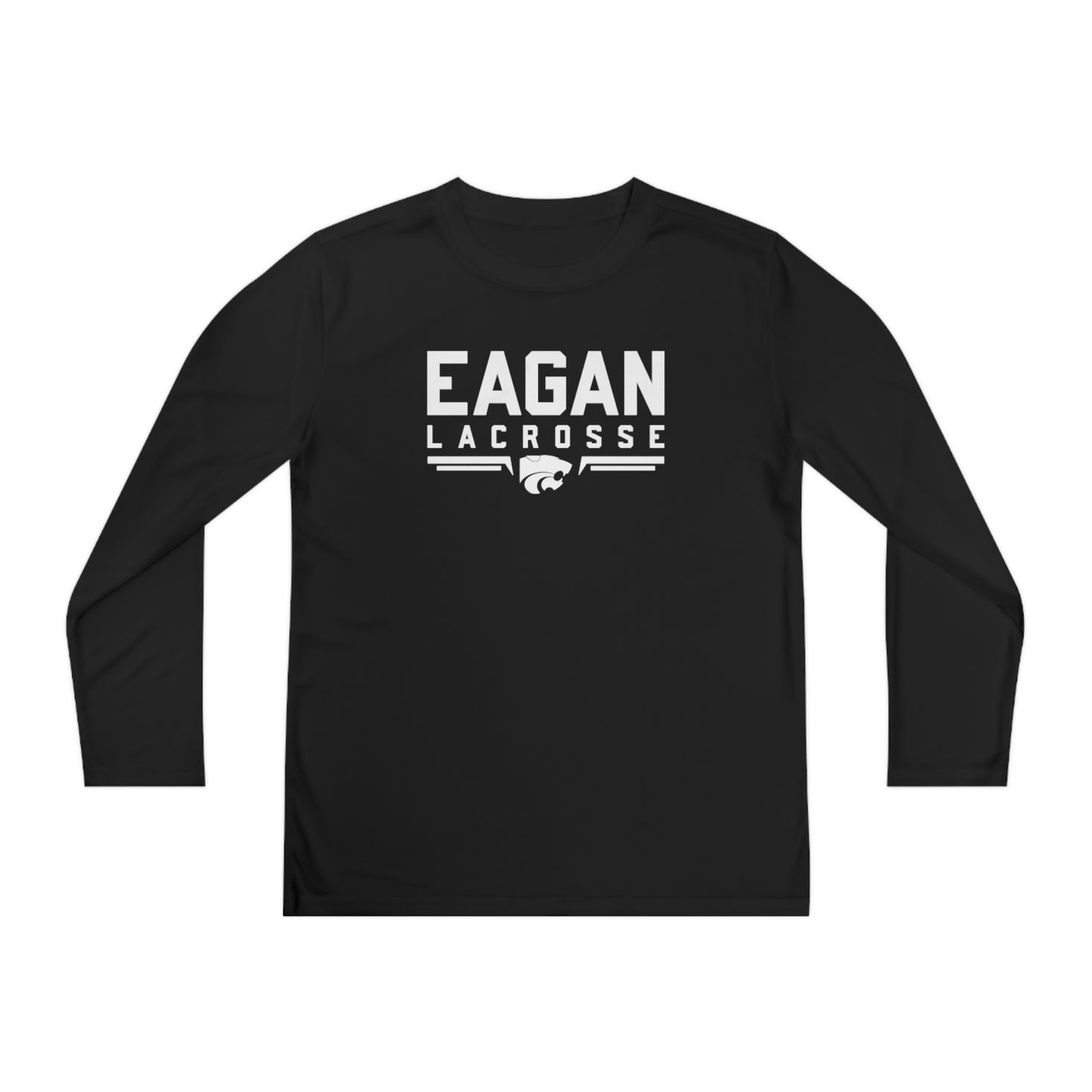 Youth Eagan Boys Lacrosse Sport-Tek Performance Long Sleeve