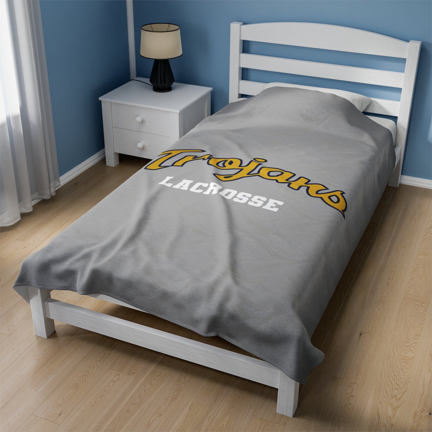 Soddy Daisy Lacrosse Velveteen Plush Blanket (60" x 80")