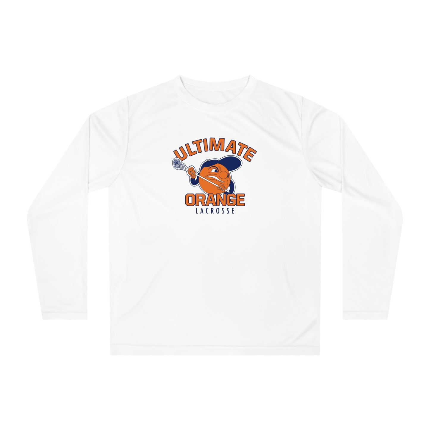 Adult Ultimate Orange Team 365 Performance Long Sleeve