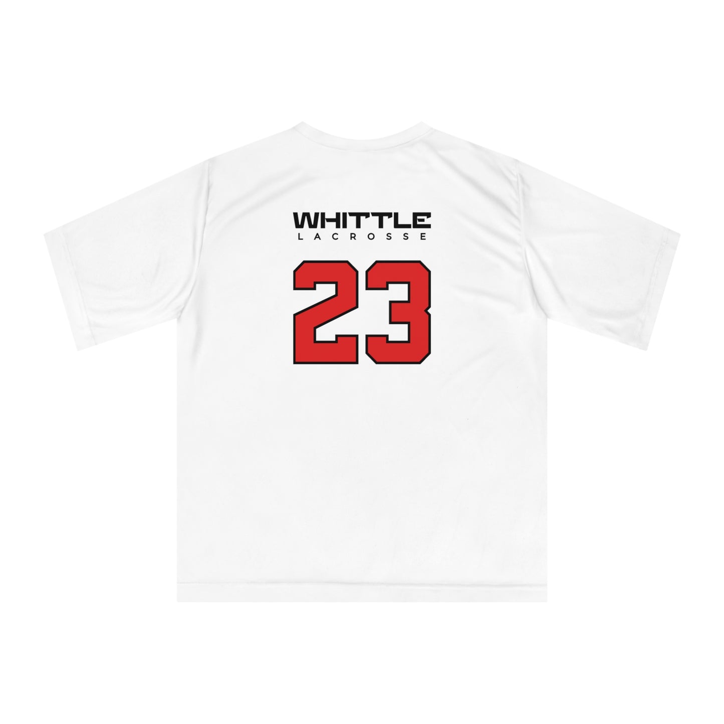 Adult Whittle Lacrosse #23 Team 365 Zone Performance T-shirt
