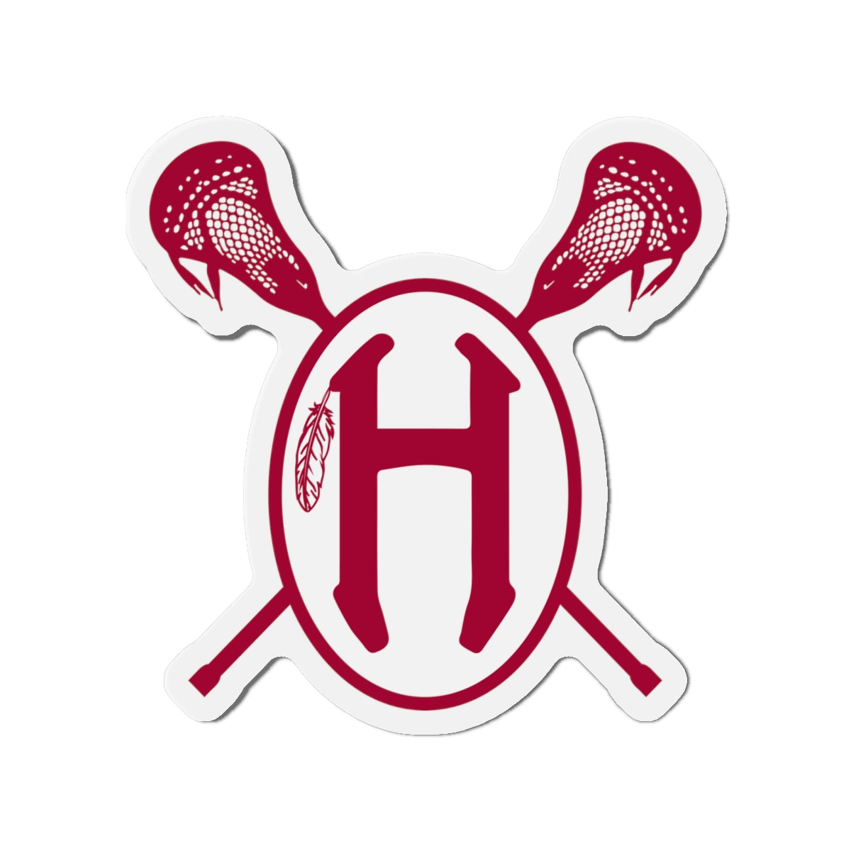 Hoboken Lacrosse Magnet