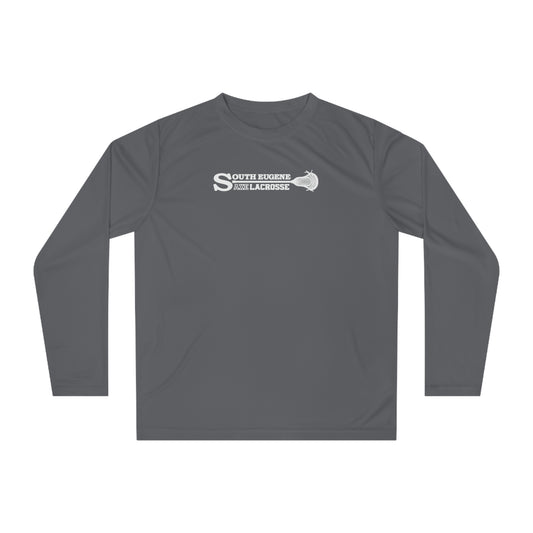 Adult South Eugene Boys Lacrosse Team 365 Performance Long Sleeve Shirt