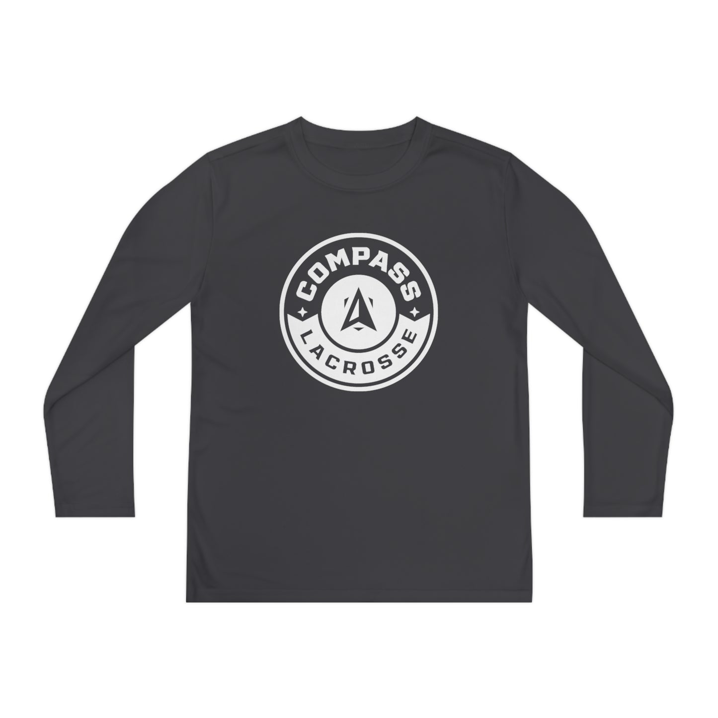 Youth Compass Lacrosse Sport-Tek Performance Long Sleeve