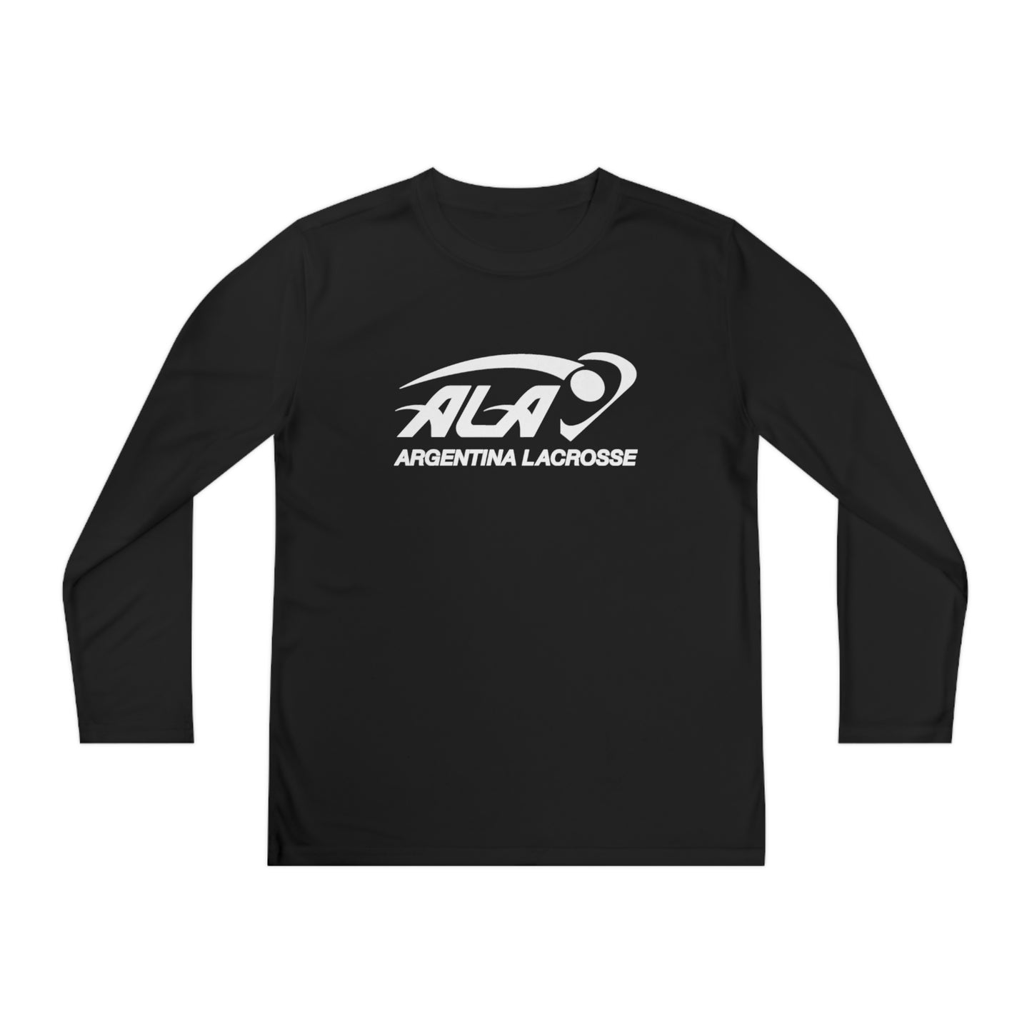 Youth Argentina Lacrosse Sport-Tek Performance Long Sleeve Shirt