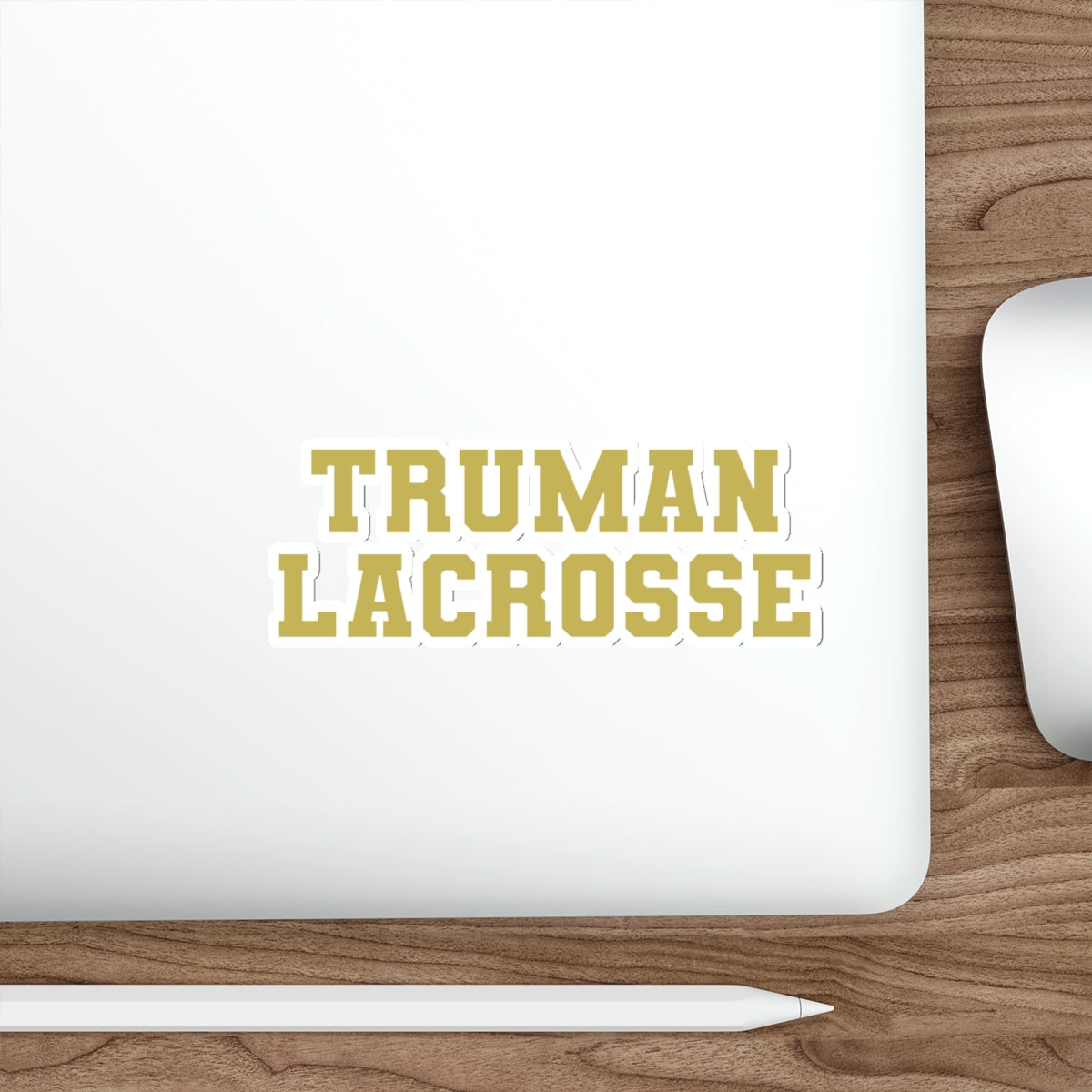 Truman Lacrosse Die-Cut Stickers