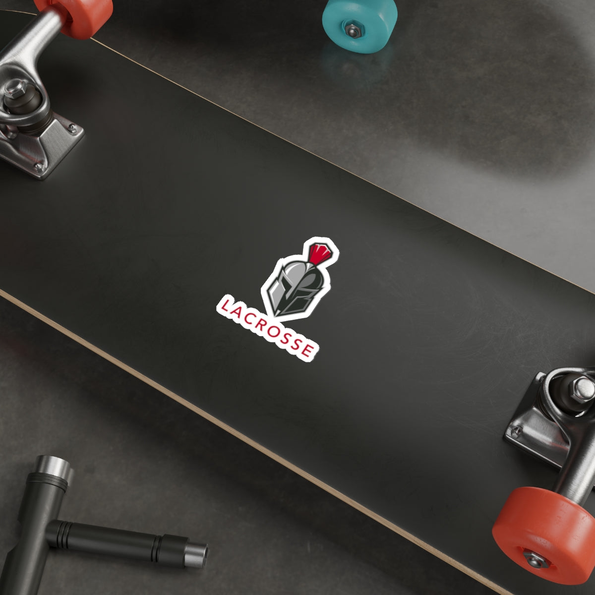 Mountain Ridge Sentinels Lacrosse Die Cut Stickers