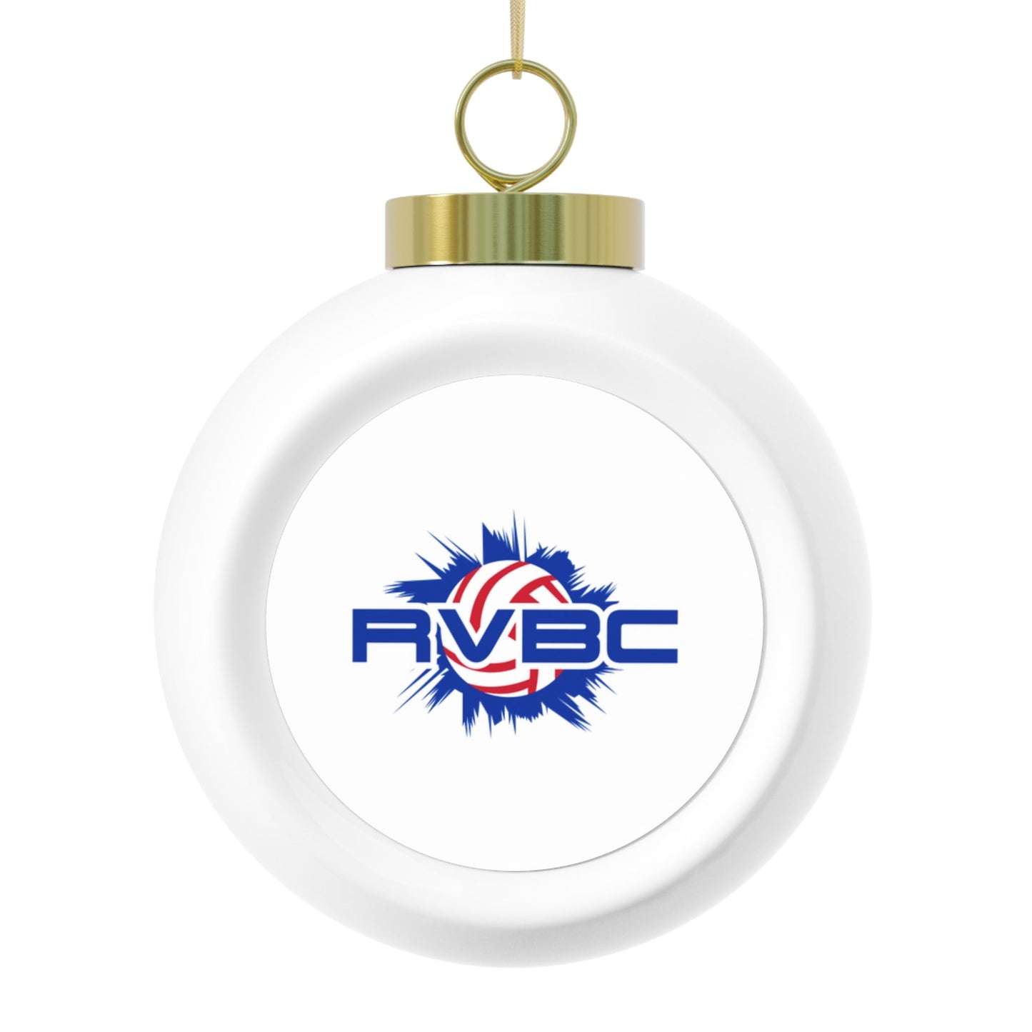 Ridgetop Volleyball Christmas Ball Ornament