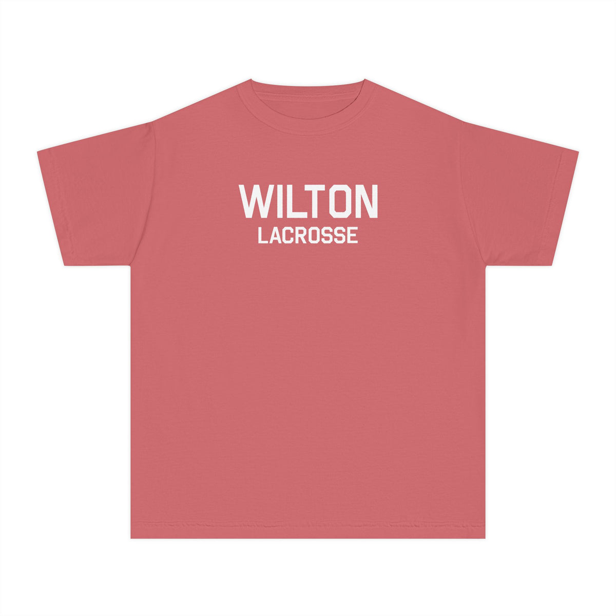 Youth Wilton Lacrosse Comfort Colors Garment Dyed T-Shirt