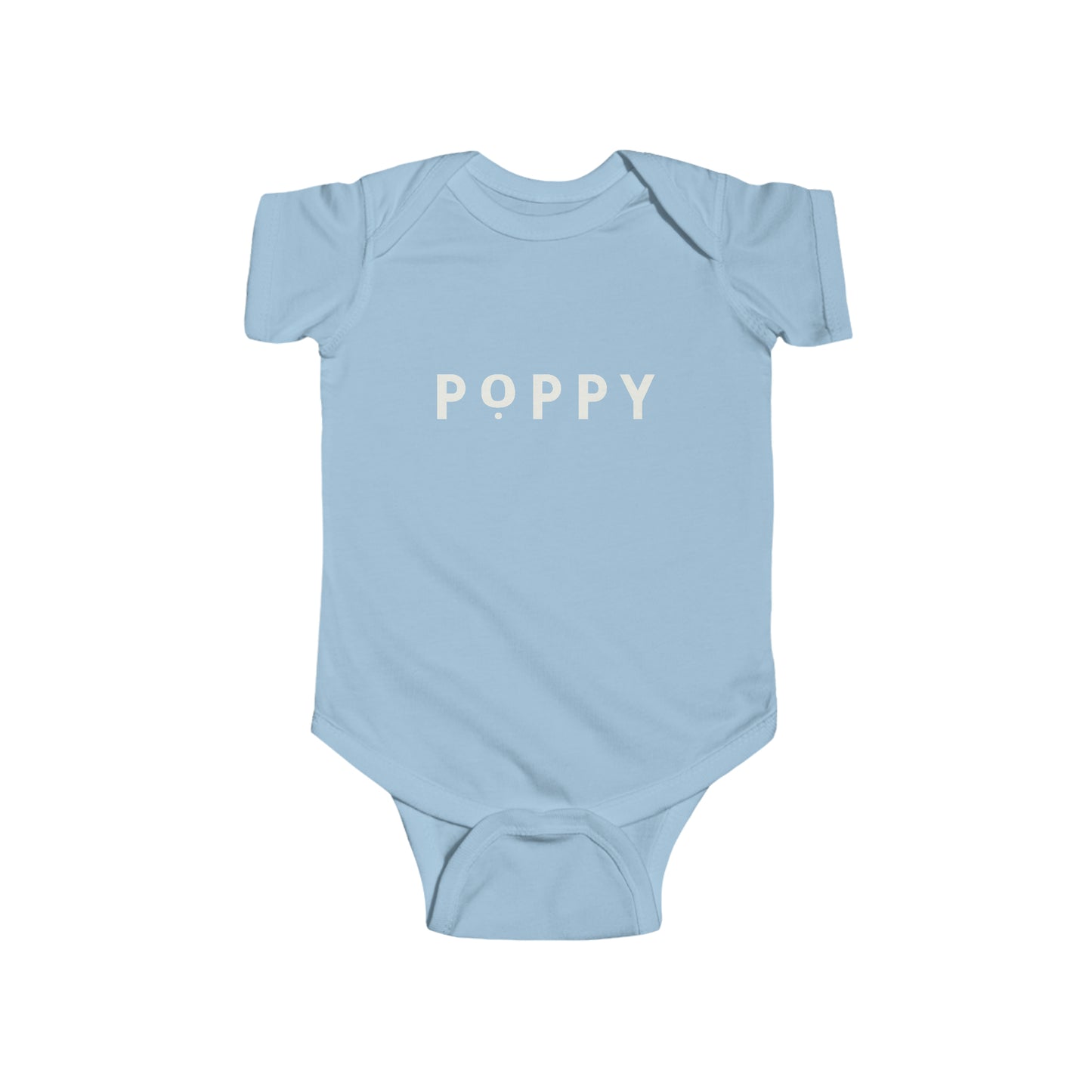 Poppy Flowers Baby Onesie