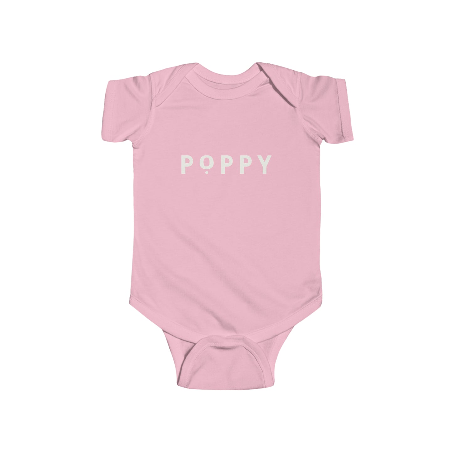 Poppy Flowers Baby Onesie