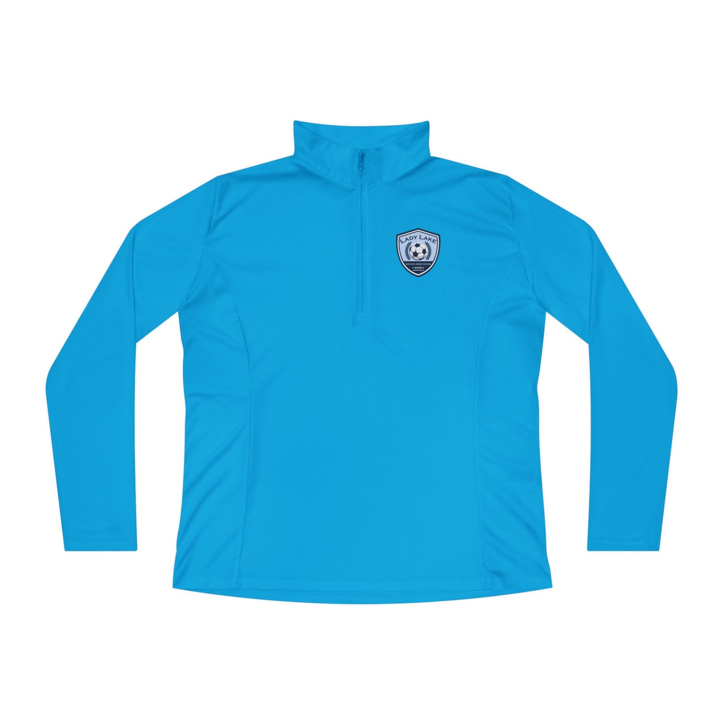 Women's Lady Lake Soccer Association Sport-Tek Quarter-Zip Pullover