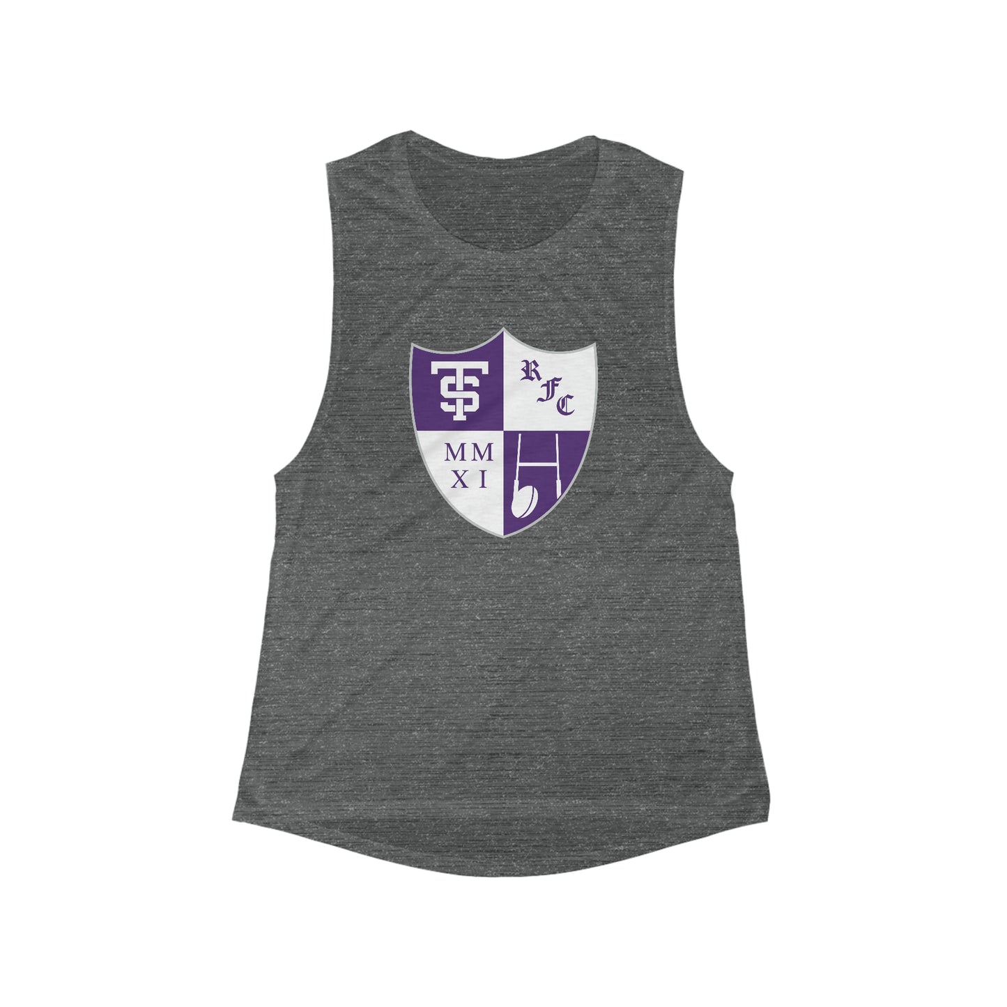 Women's UST Rugby Bella + Canvas Flowy Scoop Sport Tank