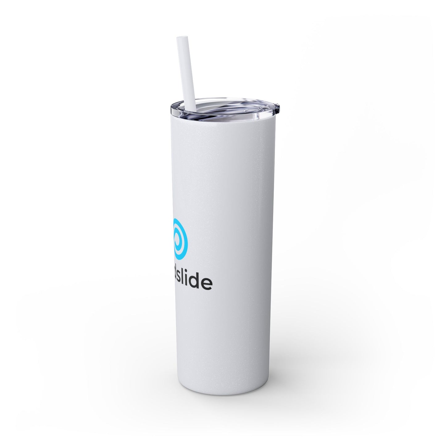 Secondslide Skinny Tumbler w/ Straw 20oz