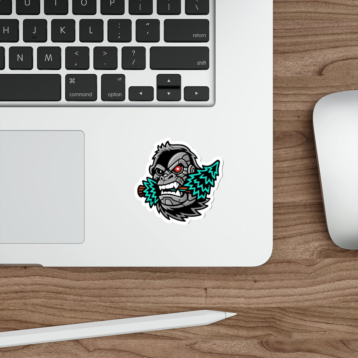 Slaughter County Yetis Lacrosse Die-Cut Sticker