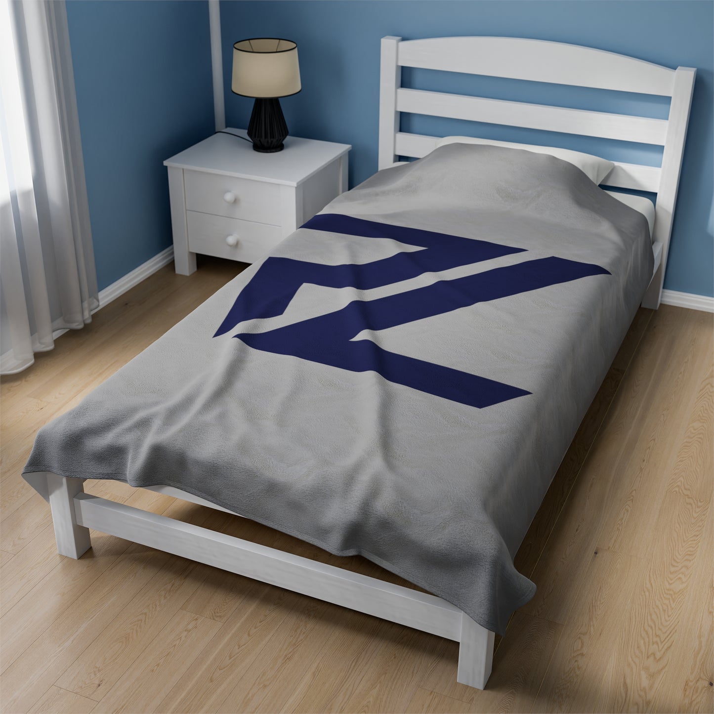 Rogers Lacrosse Velveteen Plush Blanket (60" x 80")