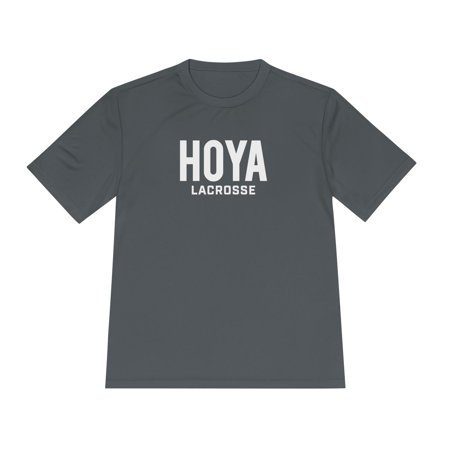 Adult Hoyas Lacrosse Sport-Tek T-Shirt