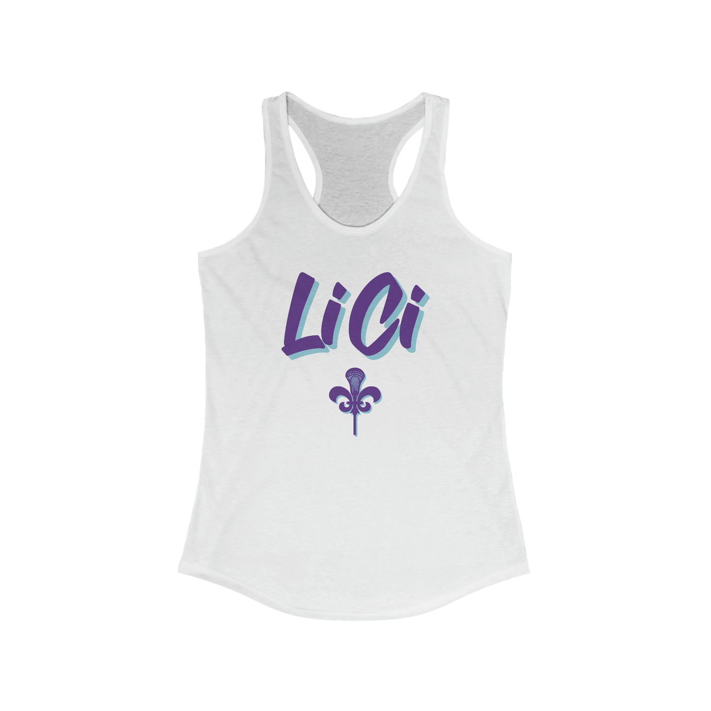 Women's Lilac City Lacrosse Next Level Racerback Tank