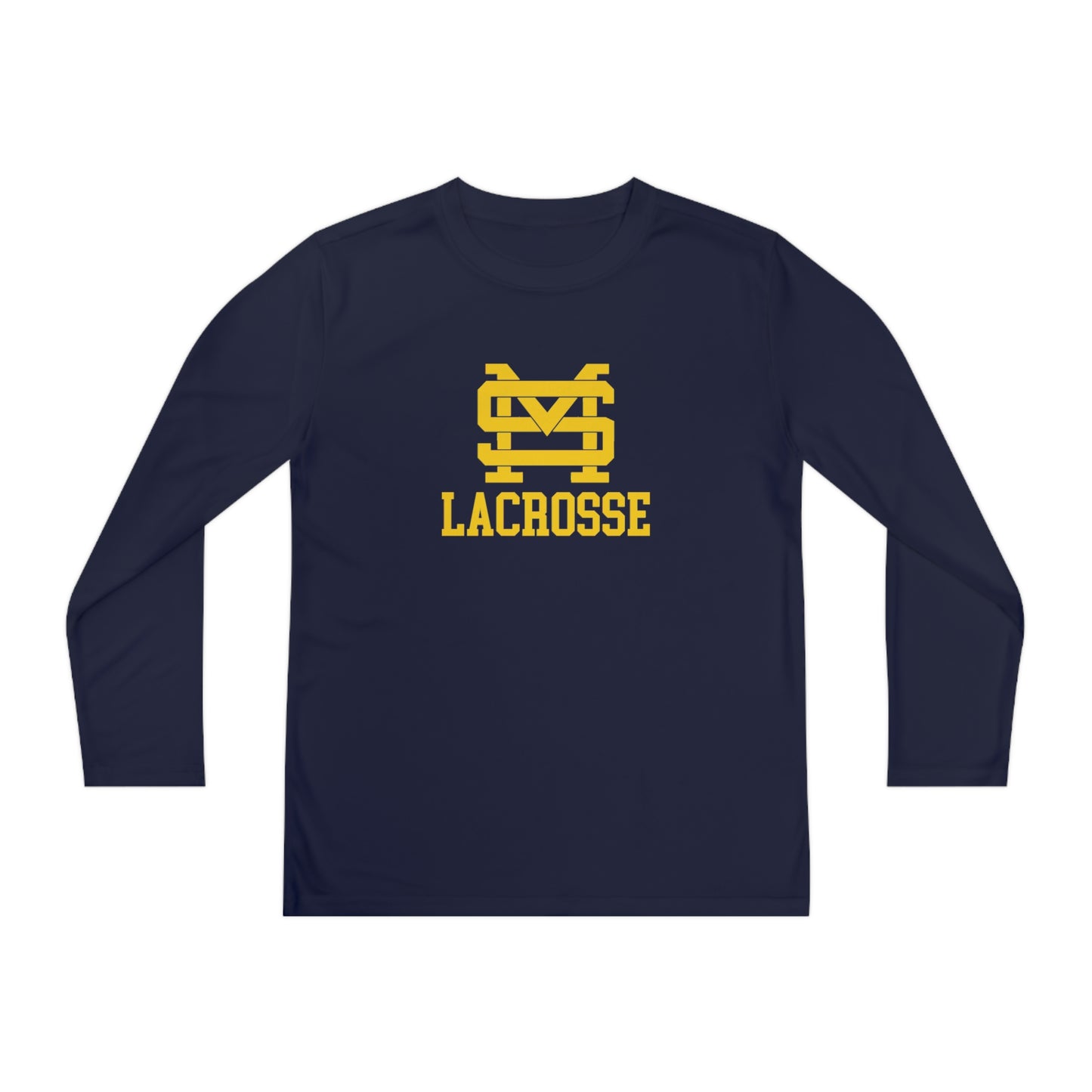 Youth St. Mark's Lacrosse Sport-Tek Performance Long Sleeve Shirt