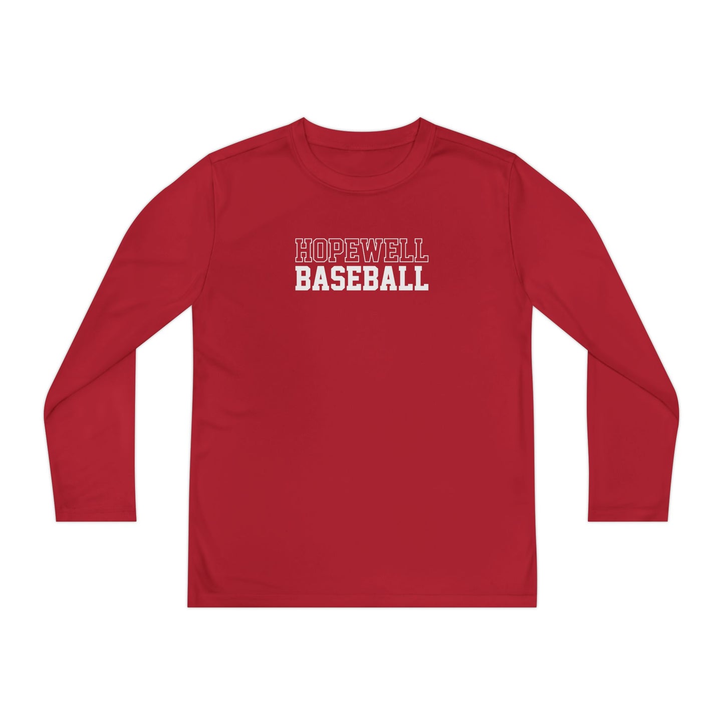 Youth Hopewell Baseball Sport-Tek Performance Long Sleeve Shirt