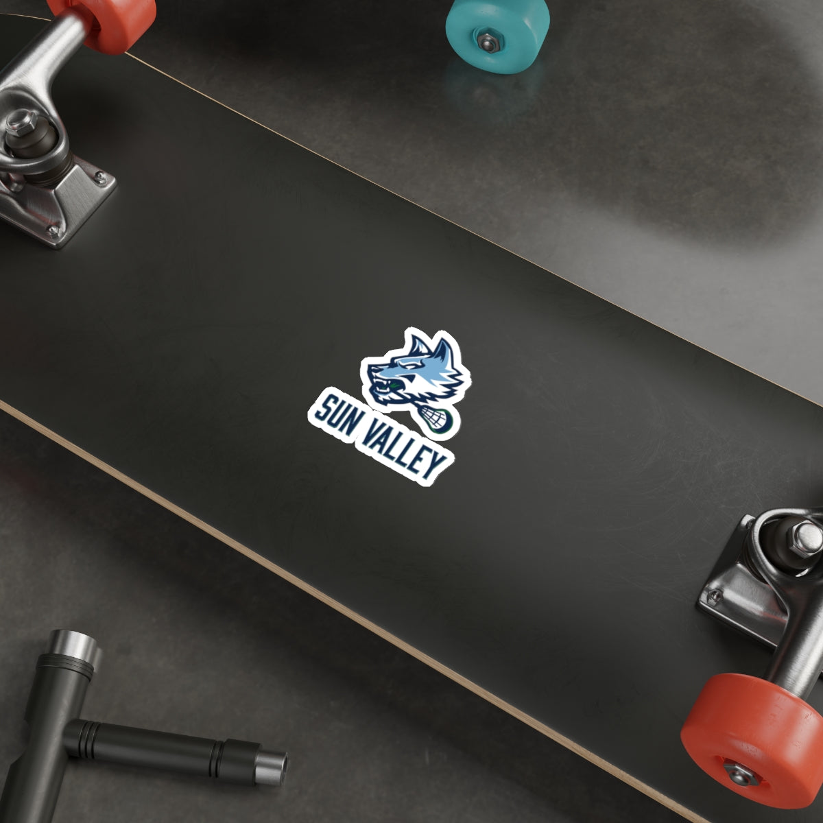 Sun Valley Lacrosse Die-Cut Sticker