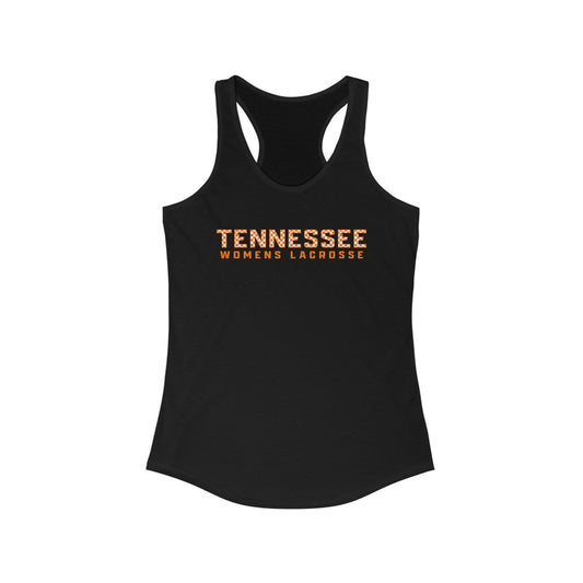 Women's Tennessee Lacrosse Next Level Racerback Tank