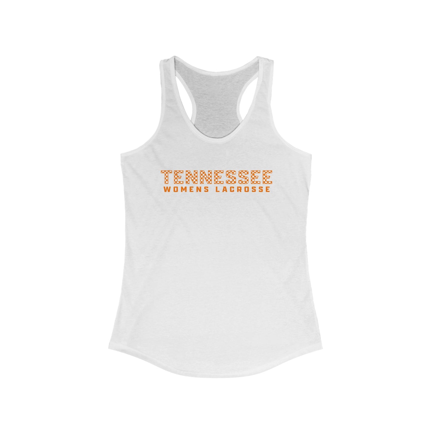 Women's Tennessee Lacrosse Next Level Racerback Tank