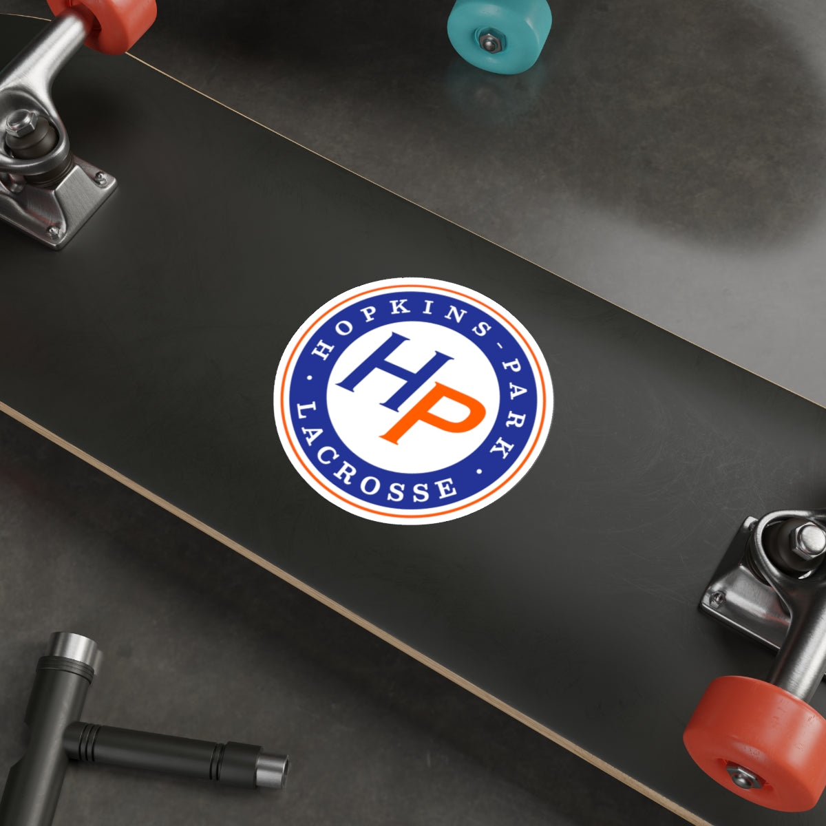 Hopkins Park Lacrosse Die Cut Sticker
