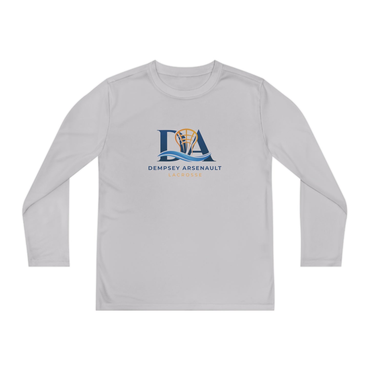 Youth Dempsey Arsenault Lacrosse Sport-Tek Performance Long Sleeve