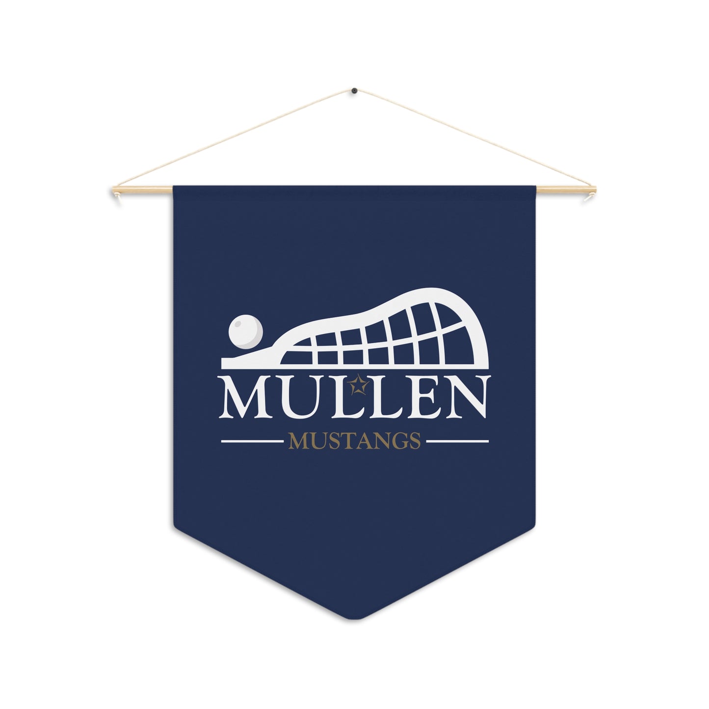 Mullen Lacrosse Pennant