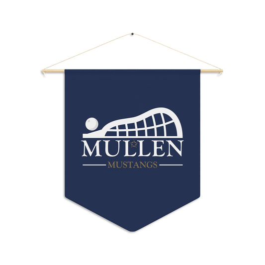 Mullen Lacrosse Pennant