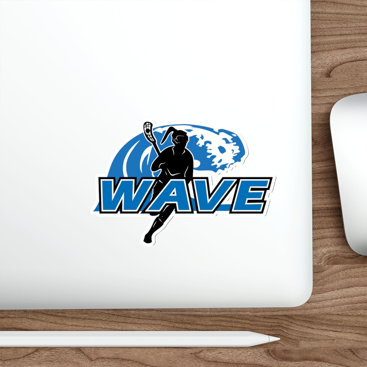 SD Wave Lacrosse Die-Cut Stickers
